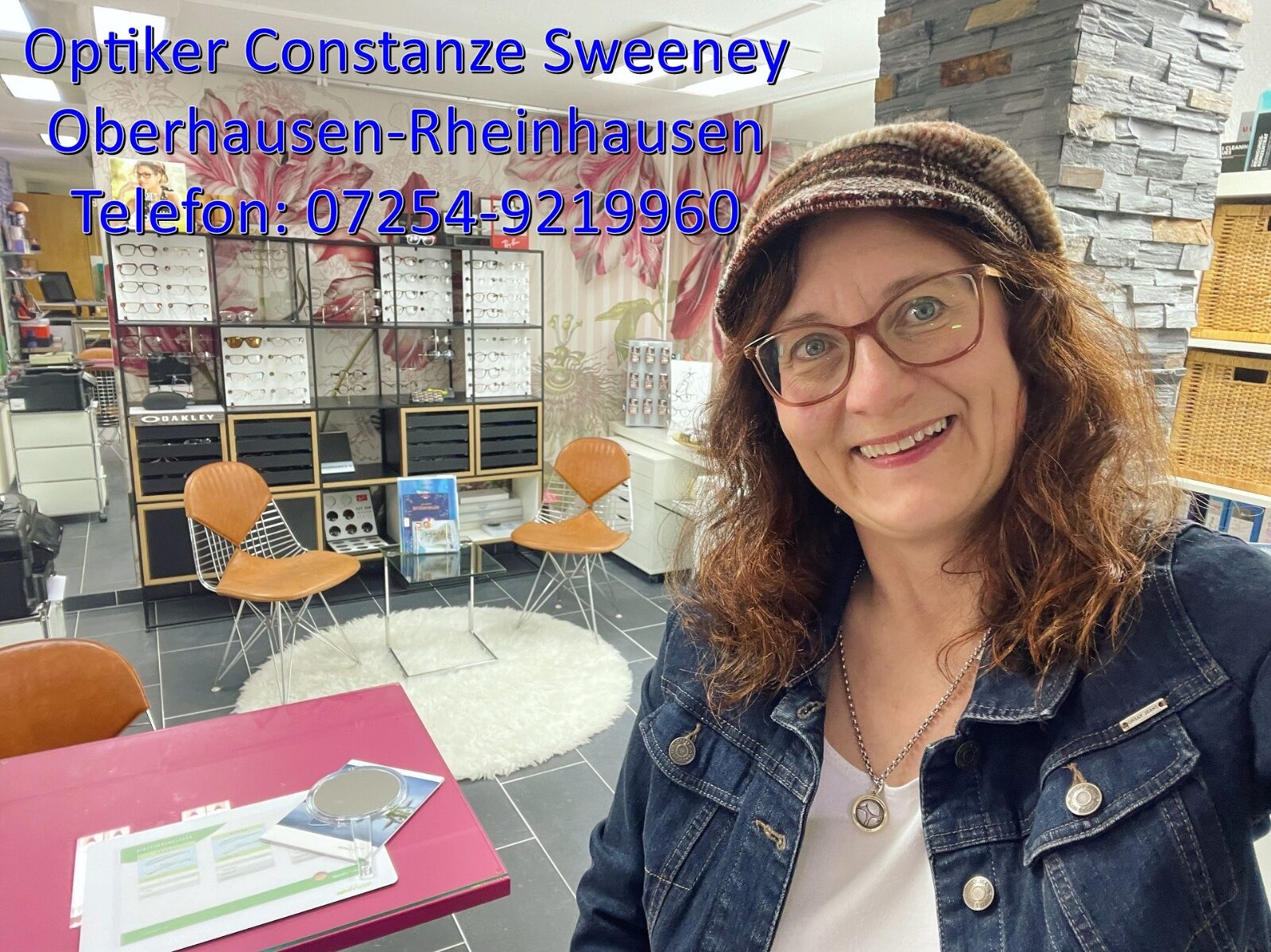 Augenoptik Constanze Sweeney, Rangersdorfer Str 5, 68794 Rheinhausen Tel: 07254-9219960 www.Augenoptik-sweeney.de